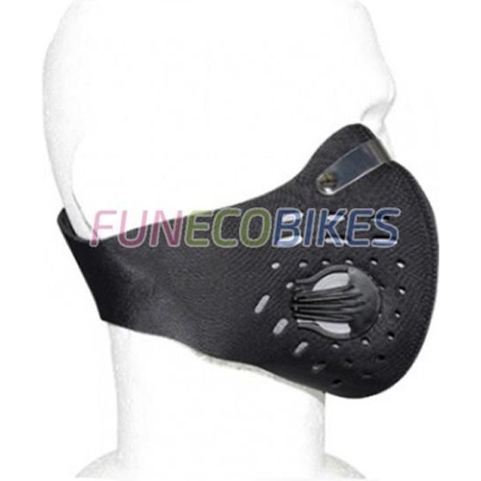 Vélo Lavable Avec Filtre Protection Sport Fitness Anti Pollution Bleu 