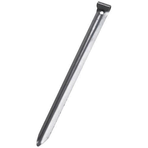 CAO Lot de 6 Piquets cornières 240mm acier 18/10e galvanisé