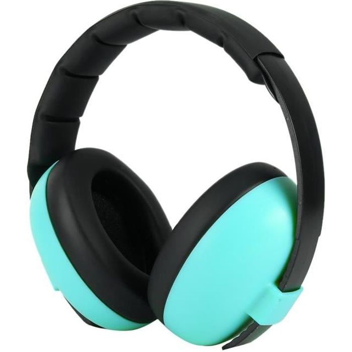 Casque Anti Bruit Protection Auditive De Sommeil Conception Pliable Cache Oreilles Pour Bebe Enfant Vert Cdiscount Puericulture Eveil Bebe