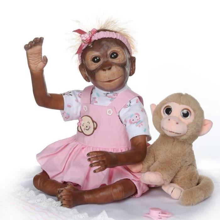 No 2 52cm Silicone Singe Reborn Poupee En Silicone Souple Bebe Poupee Jouet Realiste Poupee Bebe Fournitures Enfants Cadeau Cdiscount Jeux Jouets No 2 52cm Silicone Singe Reborn Poupee En Silicone Souple Bebe Poupee Jouet Realiste Poupee Bebe Fournitures Enfants Cadeau Cdiscount Jeux Jouets