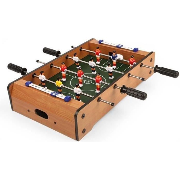 Table Baby-Foot pour Enfants à partir Mini babyfoot Jeu de Table Soccer