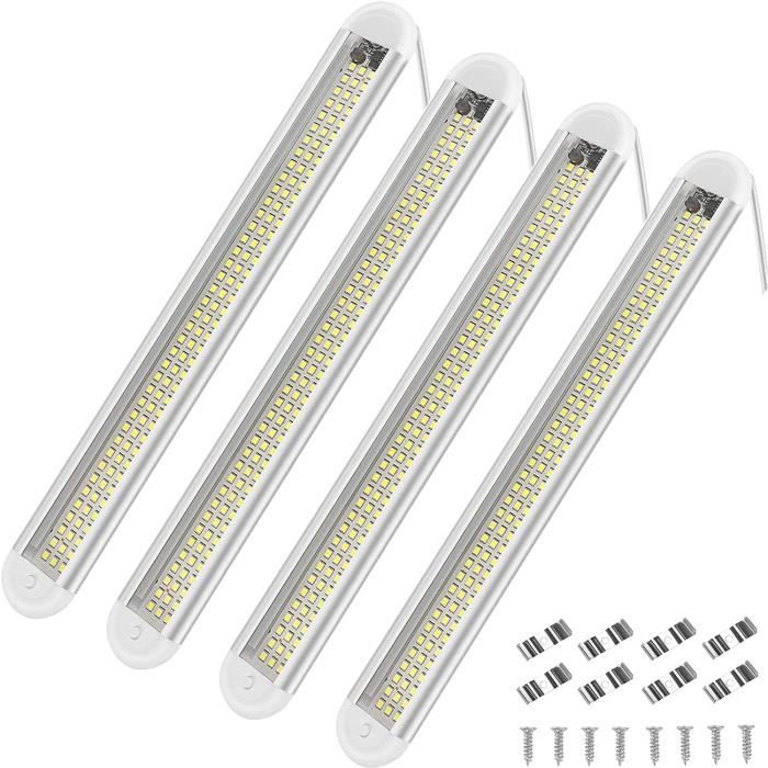 Éclairage Intérieur Pour Camping-car 12 V-85 V 800 Lumens Plafonnier Super Lumineux Pour Camping Car Avec Interrupteur Marche Arret Eclairage Interieu 98499021