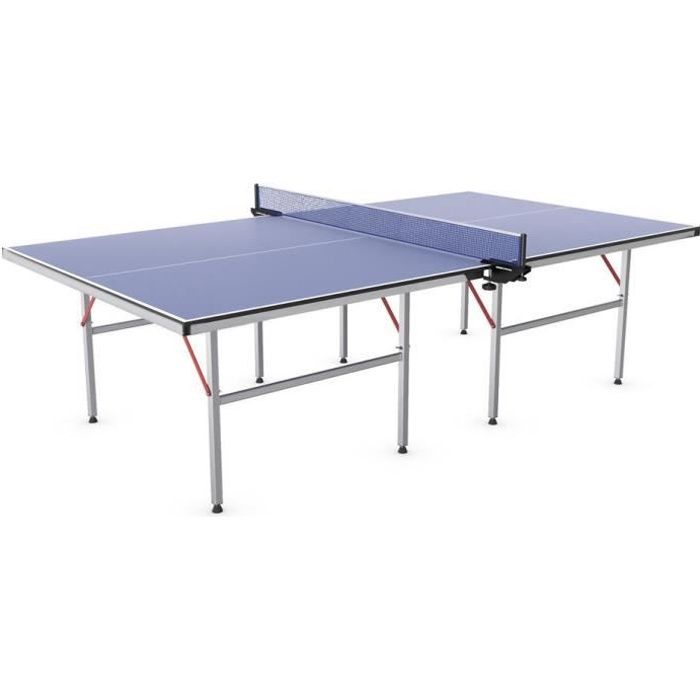 Dione Table de ping-pong S100i Classico - Intérieur bleu - Table de ping-pong - Pré-assemblée - 60 kg