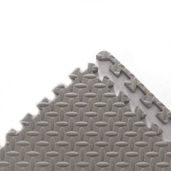 20 pièces de Tapis Puzzle emboîtables en Peluche - Dalles de Sol en Mousse pour Salle de 20 pièces de Tapis Puzzle emboîtables en Peluche - Dalles de Sol en Mousse pour Salle de