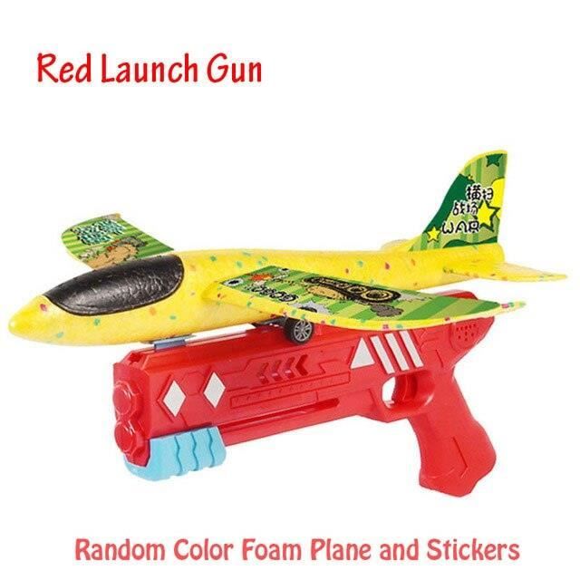 Set De 3 Avions En Mousse Doloowee Avec Catapulte – 2 Modes De Vol, LED, 17 M, Cadeau 3-7 Ans