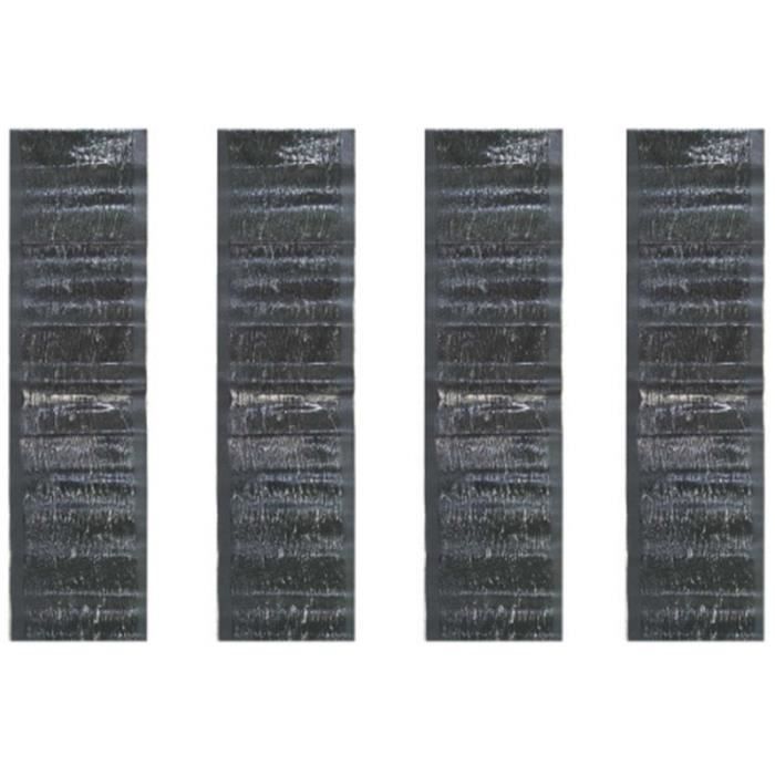 Tapis De Dosseret En Latex Polymat Série 25 - 10 Pieds X 45 +1 (Noir, Réf. BLK01)