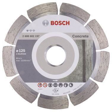 Disque diamant à béton Professional for Concrete 125 Bosch - vue 2