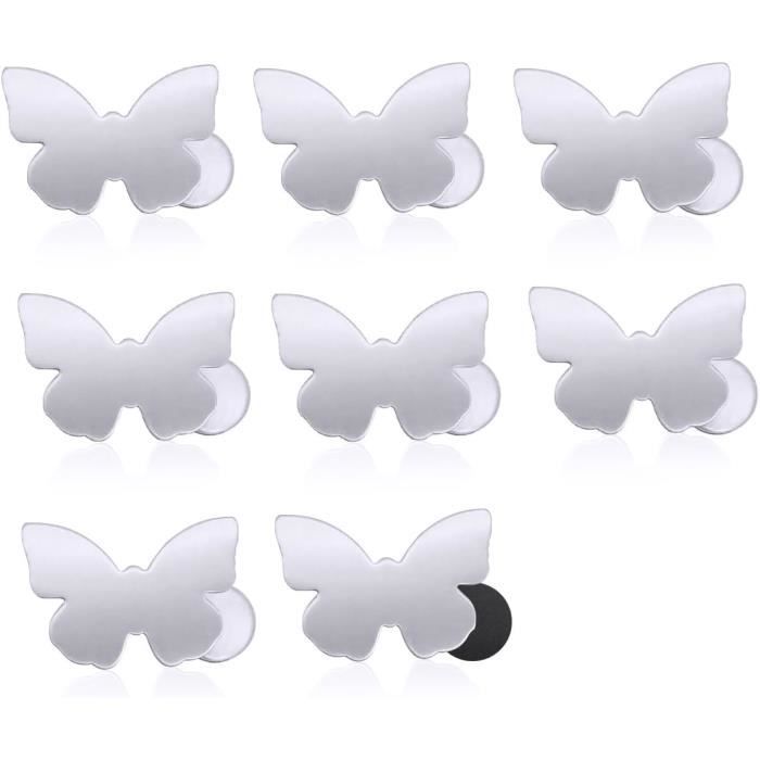 Angoily Lot de 8 poids de nappe magnétiques en acier inoxydable Angoily Lot de 8 poids de nappe magnétiques en acier inoxydable