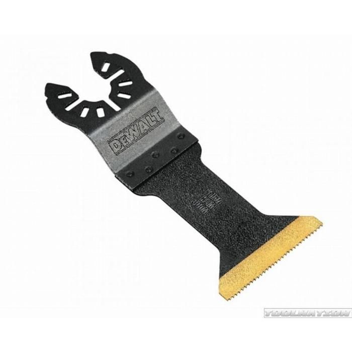 Lame DEWALT 44 x 55 mm pour outil multifonction Cutter DT20702 Coupe le bois le bois clouté le plastique et les plaques de plâtre - vue 2