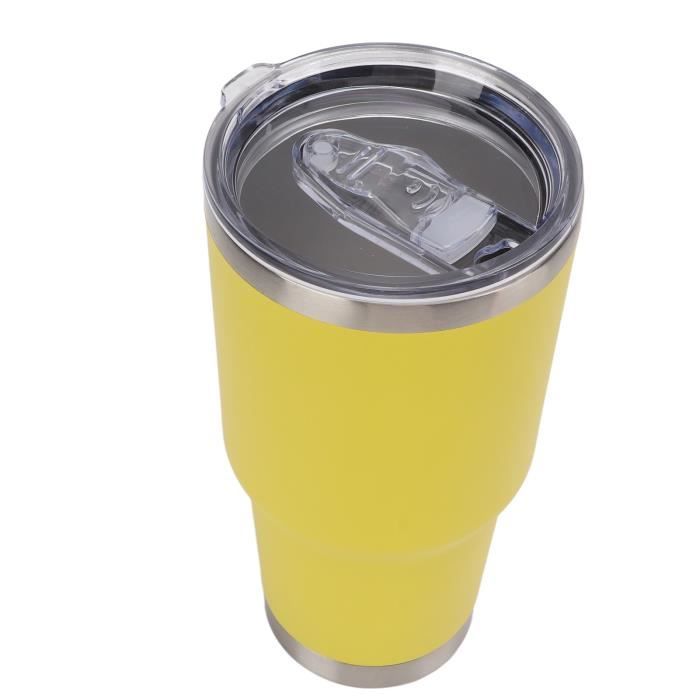 Tasse Isotherde Camping – Double Paroi, Inox, Avec Couvercle (Neuf)