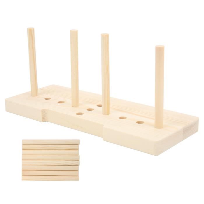 Dioche Fabricant d'arc Kit de fabrication d'arc en bois de conception  réglable multi-taille avec des bâtons de planche en bois - Cdiscount  Instruments de musique