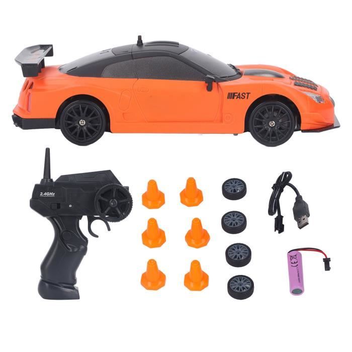 Drift Remote Control Car 1/24 Rc Voiture De Course 15 Km Par Heure
