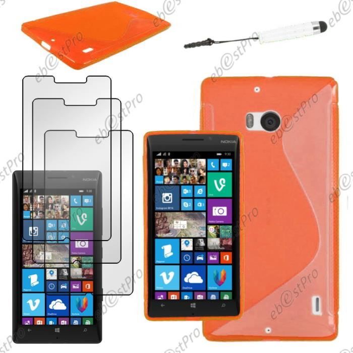 Coque Arrière Orange Pour Nokia Lumia 930 – Pièce Détachée Neuve