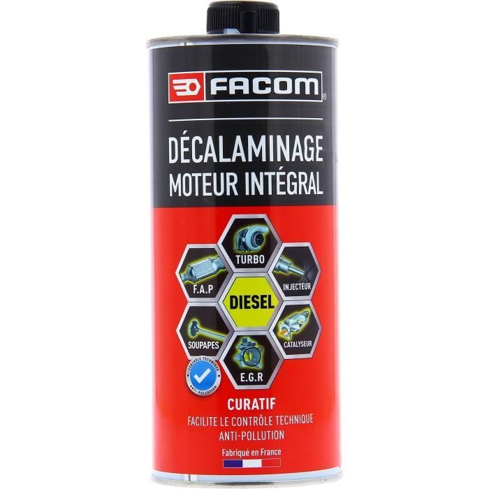 Huile-Additif decalaminage moteur integral diesel curatif - FACOM  -