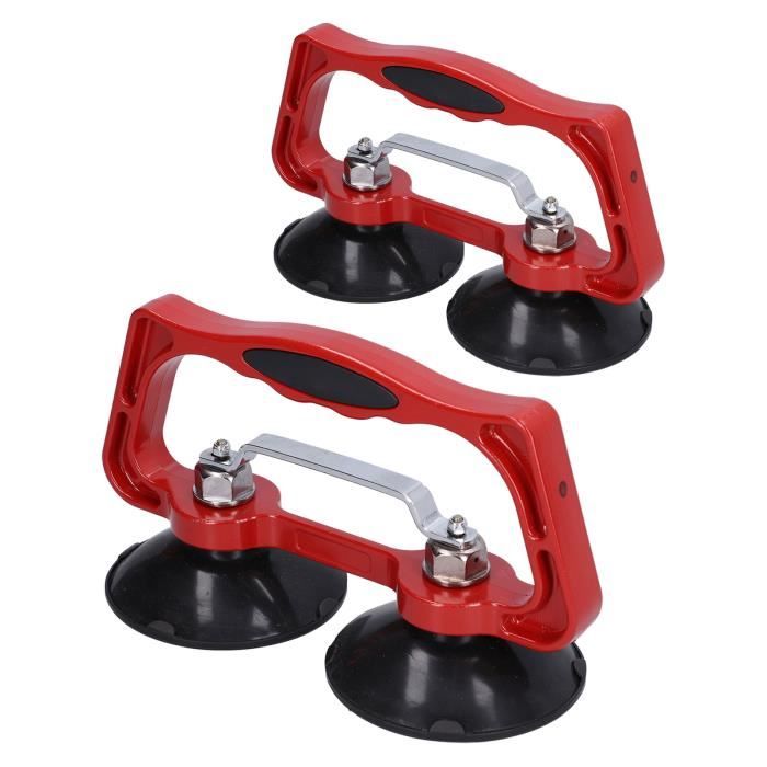 Lot De 2 Poignées Ventouses Pour Bol Chantant – Aspiration Forte En Caoutchouc, 1-20 Kg, Facile à Utiliser