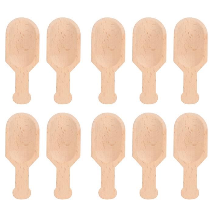 Mini Cuillères En Bois Pour Sel, Farine, épices - Lot De 1, éco-friendly