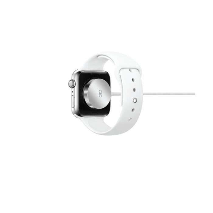 Chargeur sans fil 15W pliable 3 en 1 pour iPhone, AirPods & Apple Watch - Blanc - Acheter sur