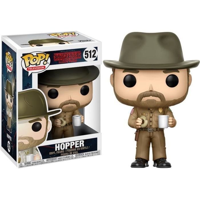 Figurine Funko Hopper Stranger Things Vinyle 9 cm Haute qualité - vue 2