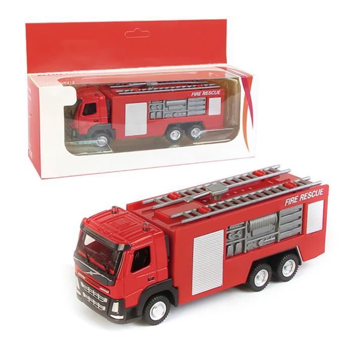 modèle de véhicule de Traction en Alliage Haute Simulation Jouet de Voiture en métal moulé sous Pression pour Les Tout-Petits garçons et Filles Zerodis 1:42 Camion de Lutte Contre Les incendies #1 
