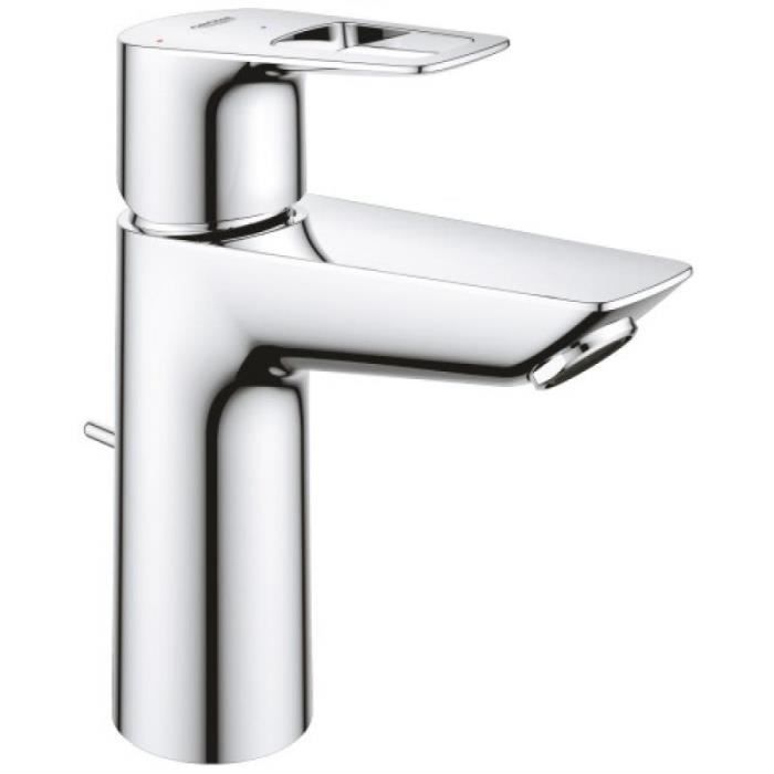 Grohe Mitigeur monocommande de lavabo taille M BAULOOP - Longueur: 107 mm - Hauteur: 168 mm
