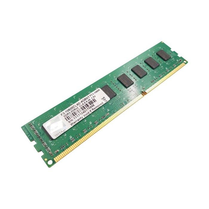 Barrette Mémoire 2Go RAM DDR3 G.Skill F3-10600CL9D-4GBNT DIMM PC3-10600 Reconditionné - G.Skill reconditionné disponible sur Cdiscount Seconde Vie