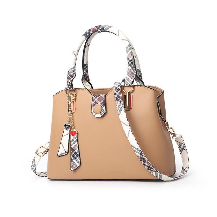 Sac à Main Femme Capacité Grande avec Poignée Longue