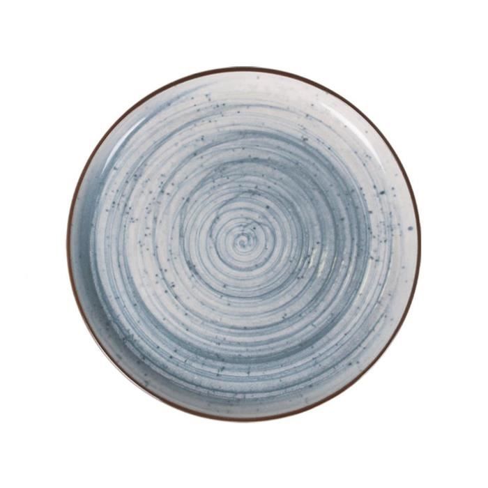 Assiette à dessert 20cm Swirl La Mediterránea - 6 pièces
