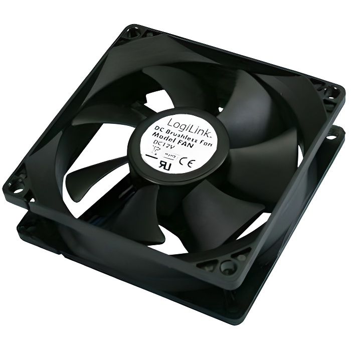 LogiLink FAN101 Ventilateur châssis 80 mm - vue 2