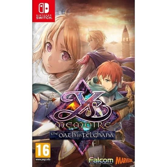 Jeu de rôle Ys Ys Memoire: The Oath in Felghana Nintendo Switch 7+ Edition Standard