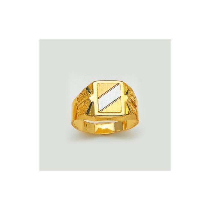 Chevalière Or 18 Carats Or jaune Chevalière Or 18 Carats Or jaune