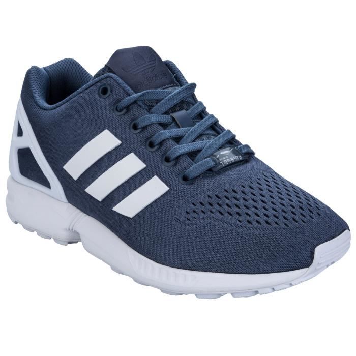 zx flux bleu marine homme