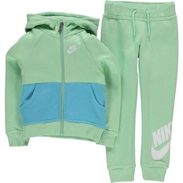 Pantalon de jogging polaire pour fille - Vert - Taille 110-170 - Respirant  - Multisport - Confortable et chaud