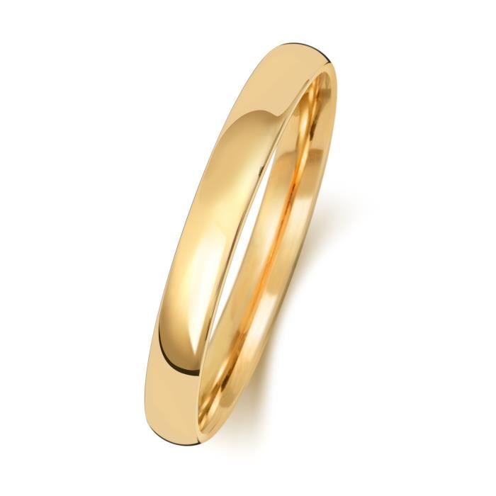 Alliance Homme-Femme 2 5mm Demi Confort Or 375-1000 30939