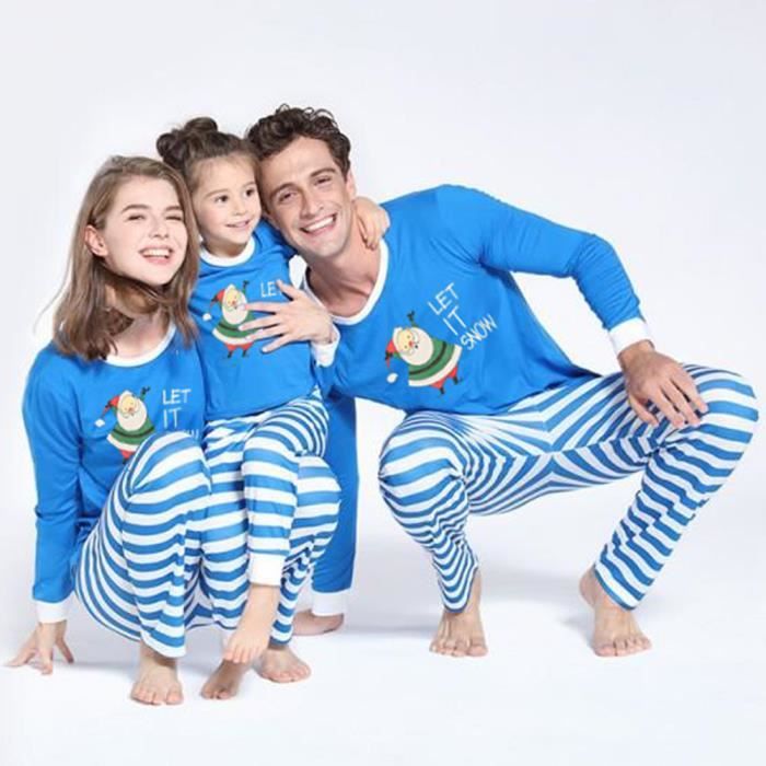 Bébé Garçons Filles Unisexe Noël Pyjamas Pyjama Coton Premier Cadeau De Noël Drôle