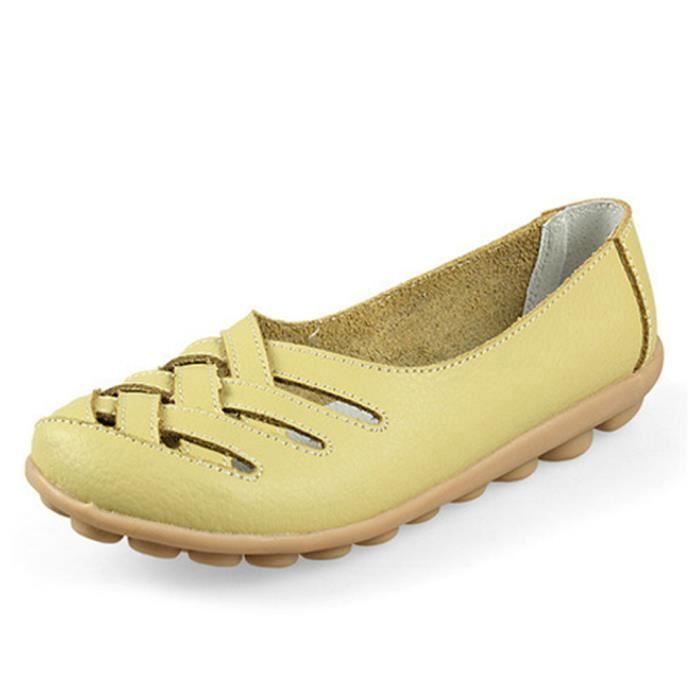 Soldes Mocassin Femme, Sans Gêne, Chaussures Pieds Larges