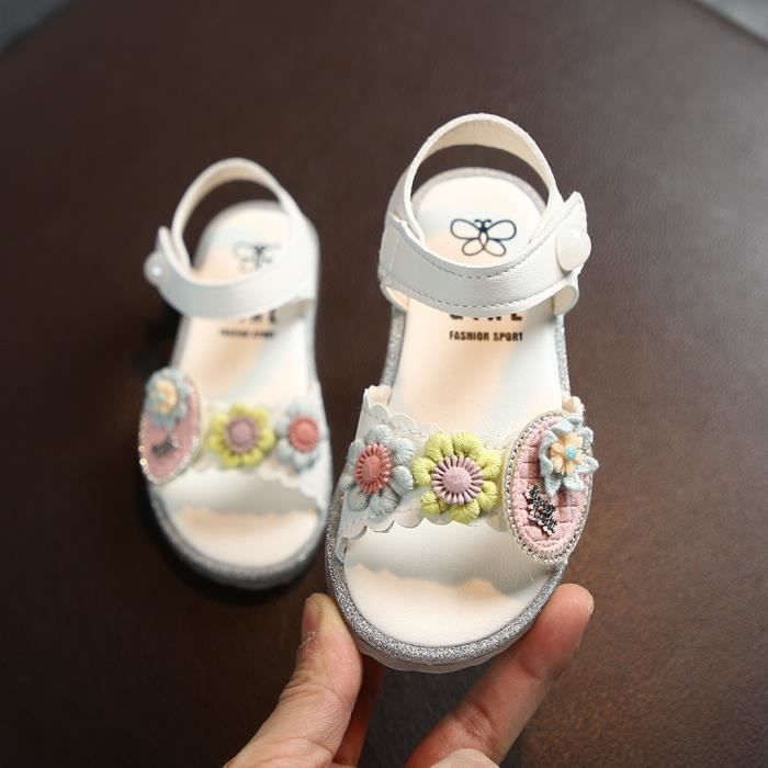Mignon infantile filles sandales bébé princesse semelle souple chaussures 3 Tailles 