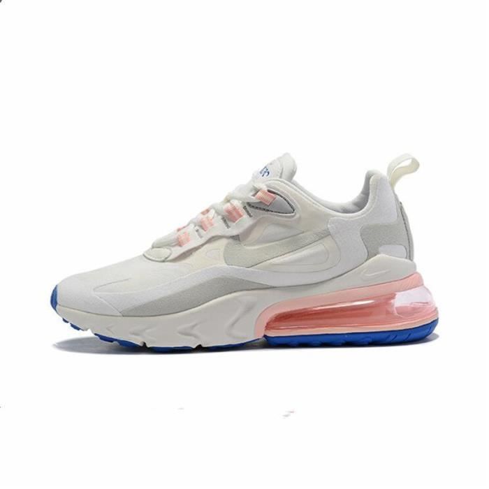 Baskets Air Max 270 React AO4971-100 pour Homme Femme Rose - Cdiscount  Chaussures