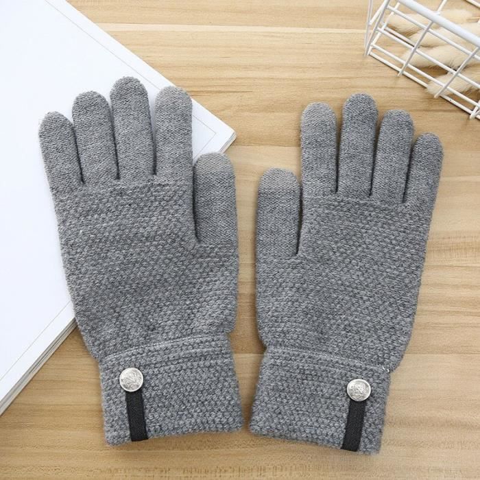 Gants Chauffants USB Homme Femme - 3 Températures, Écran Tactile, Conduite, Ski, Randonnée Hiver