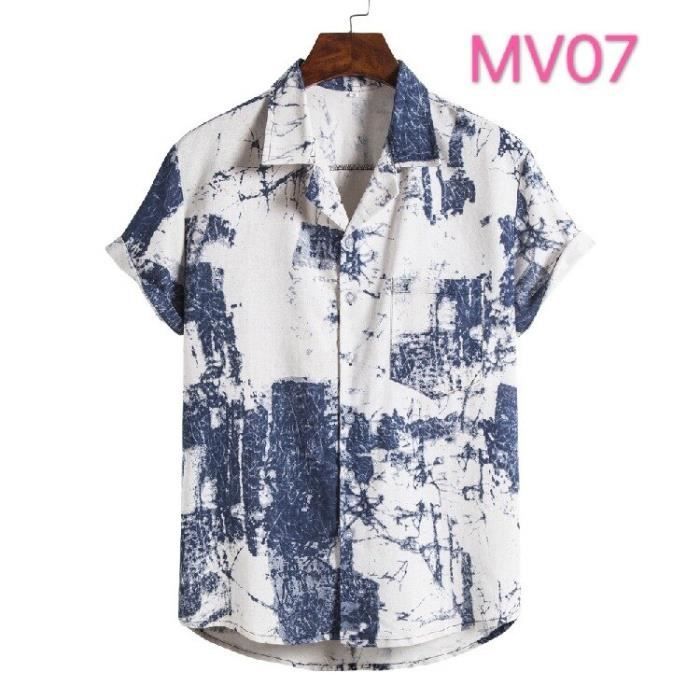 Chemise Hawaïenne Pierre Cardin En Soie Verte - Taille XL - Manches Courtes - Occasion Parfait état