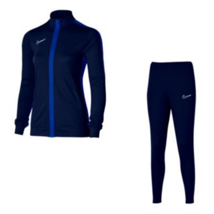 Jogging Femme Nike Swoosh Marine et Bleu - Manches longues - Multisport - Respirant