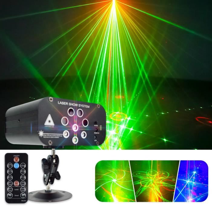 Effet Lumières Discothèque LASER 250mw Dmx ... - FR