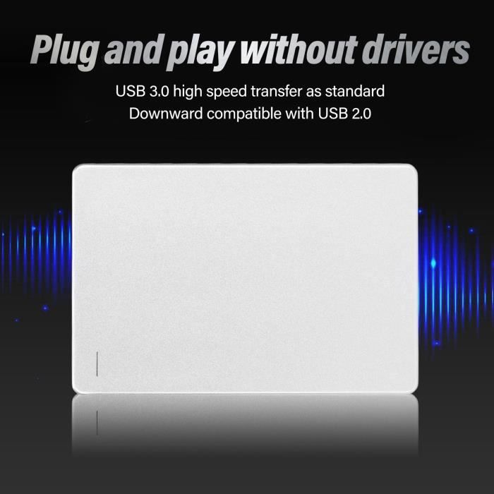 Disque Dur SSD HDD Pour La Protection, Boîte De Rangement Pour étui Transparent PP Pl, 2.5 Pouces