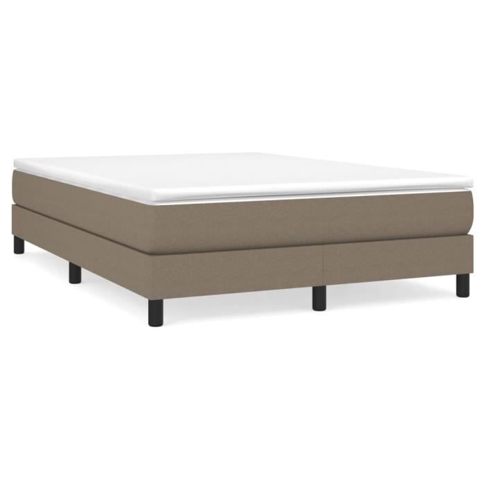 Sommier - SALALIS - DP25005 - 140x190 cm - Tissu 100% polyester - 2 places