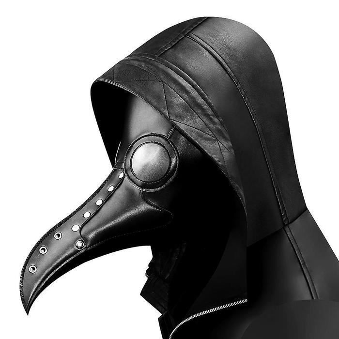 Plague Docteur masque oiseau long nez bec Cosplay Steampunk Fête d'Halloween Masque 