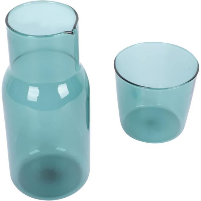 AUAUY Lot De 9 Bouteilles De Jus En Verre De 60 Ml Avec Couvercles Et