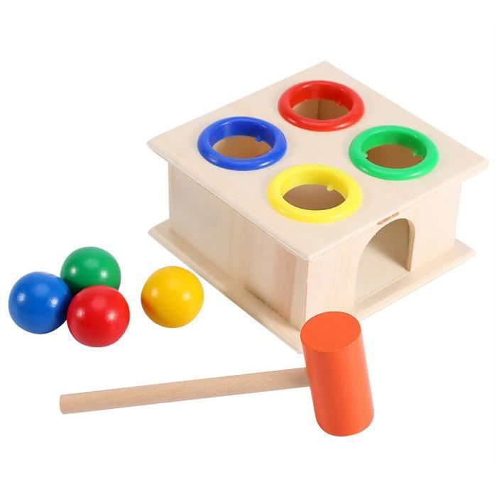 AMOUNE Jouet Marteau en Bois, Jouet Montessori,Jeu Whack-A-Mole,Jouets dpprentissage de AMOUNE Jouet Marteau en Bois, Jouet Montessori,Jeu Whack-A-Mole,Jouets dpprentissage de