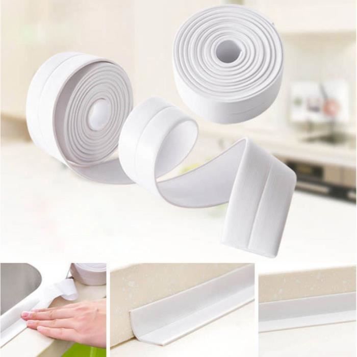 Bath mastic caulk bande de cuisine imperméable ruban adhésif PVC résistant à l'eau