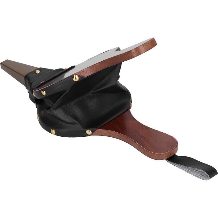 Soufflet De Cheminée En Bois Et Similicuir - 30,5x12,5 Cm Ou 38x17 Cm - Pour Allumer Feu, Barbecue, Camping