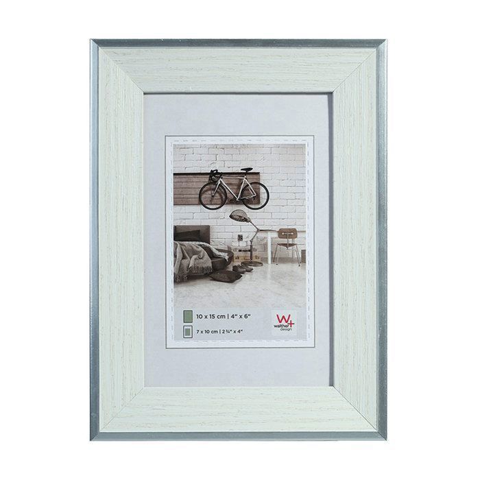 Cadre Photo Alis En MDF Bois - Format 10x15 Cm - Couleurs Au Choix - Moderne - Neuf