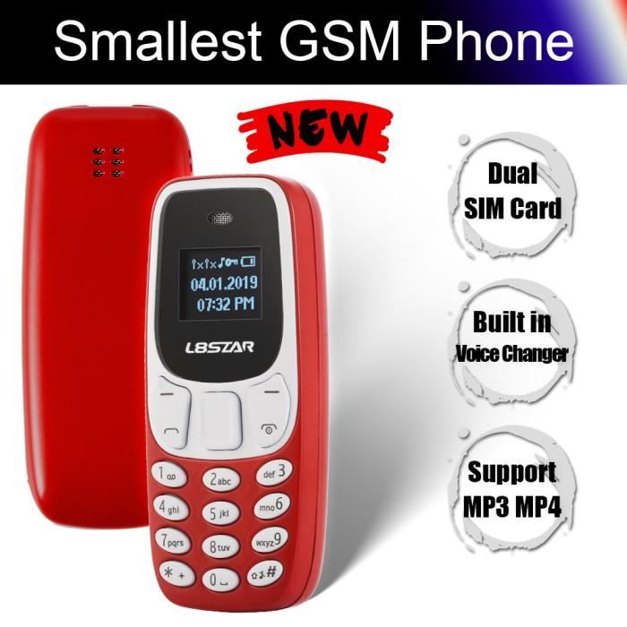 Mini Téléphone Portable L8star BM10 Indétectable Avec Changeur De Voix - Double SIM